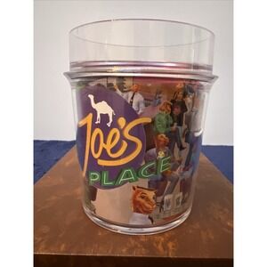 Vtg 1994 "Joe's Place" Camel Cigarettes ThermoServ Plastic Mug Cup Made In USA